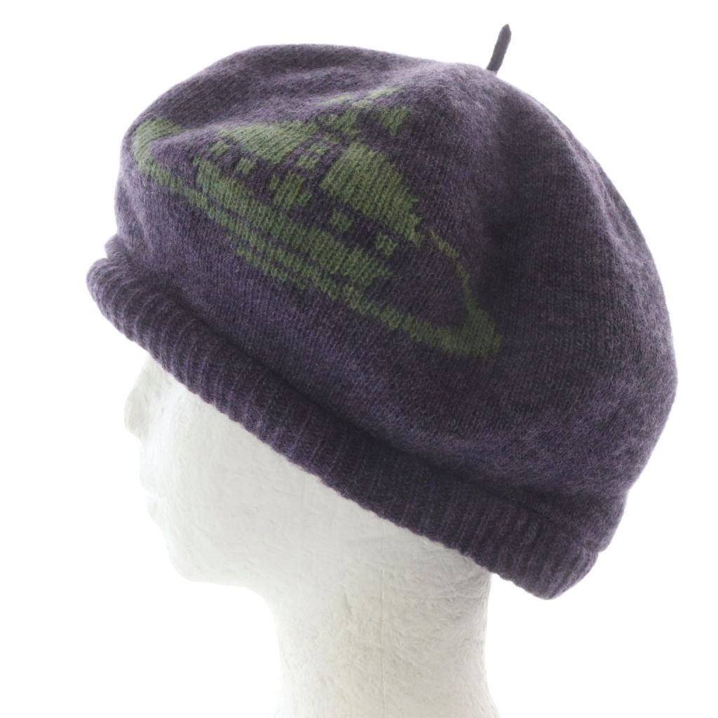 ヴィヴィアンウエストウッド Vivienne Westwood 帽子 ベレー帽 ニット
