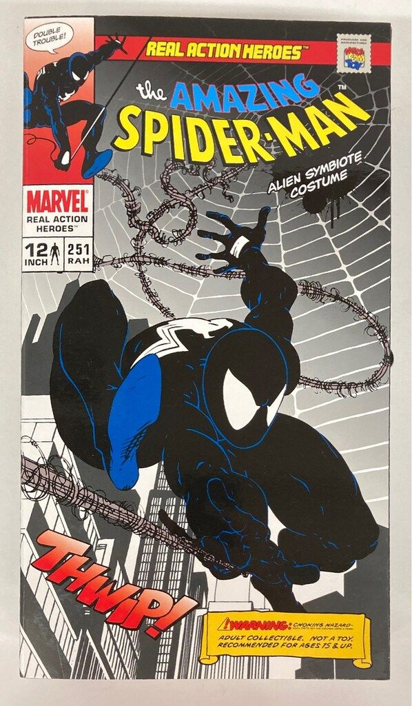 メディコム・トイ RAH / REAL ACTION HEROES SPIDER MAN / ALIEN SYMBIOTE COSTUME RAH251