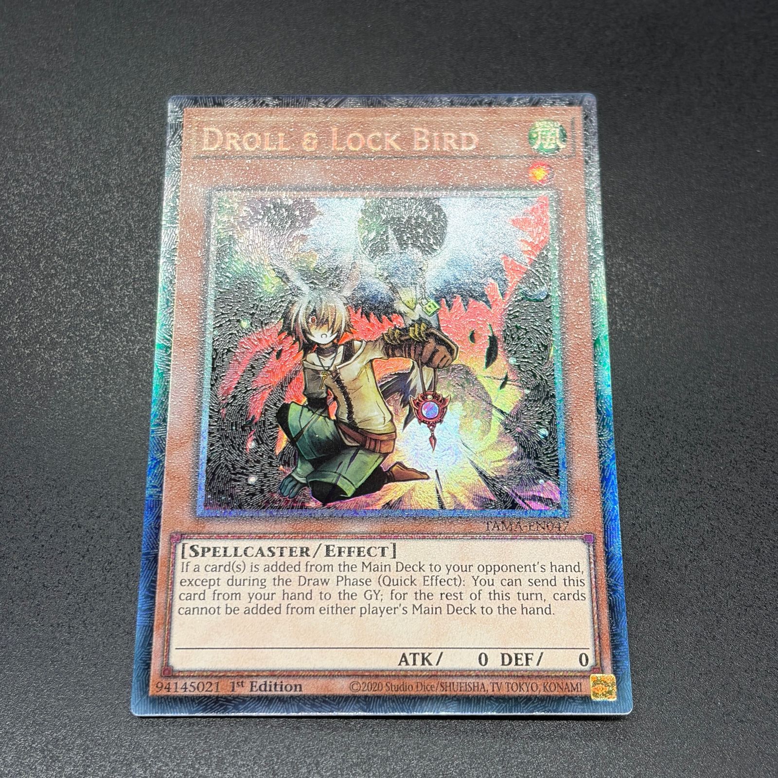 【遊戯王】ドロール＆ロックバード　英語　EU版　レリーフ　3枚 遊戯王 ドロール＆ロックバード/コレクターズ/英語/1st/EU版 A - メルカリ