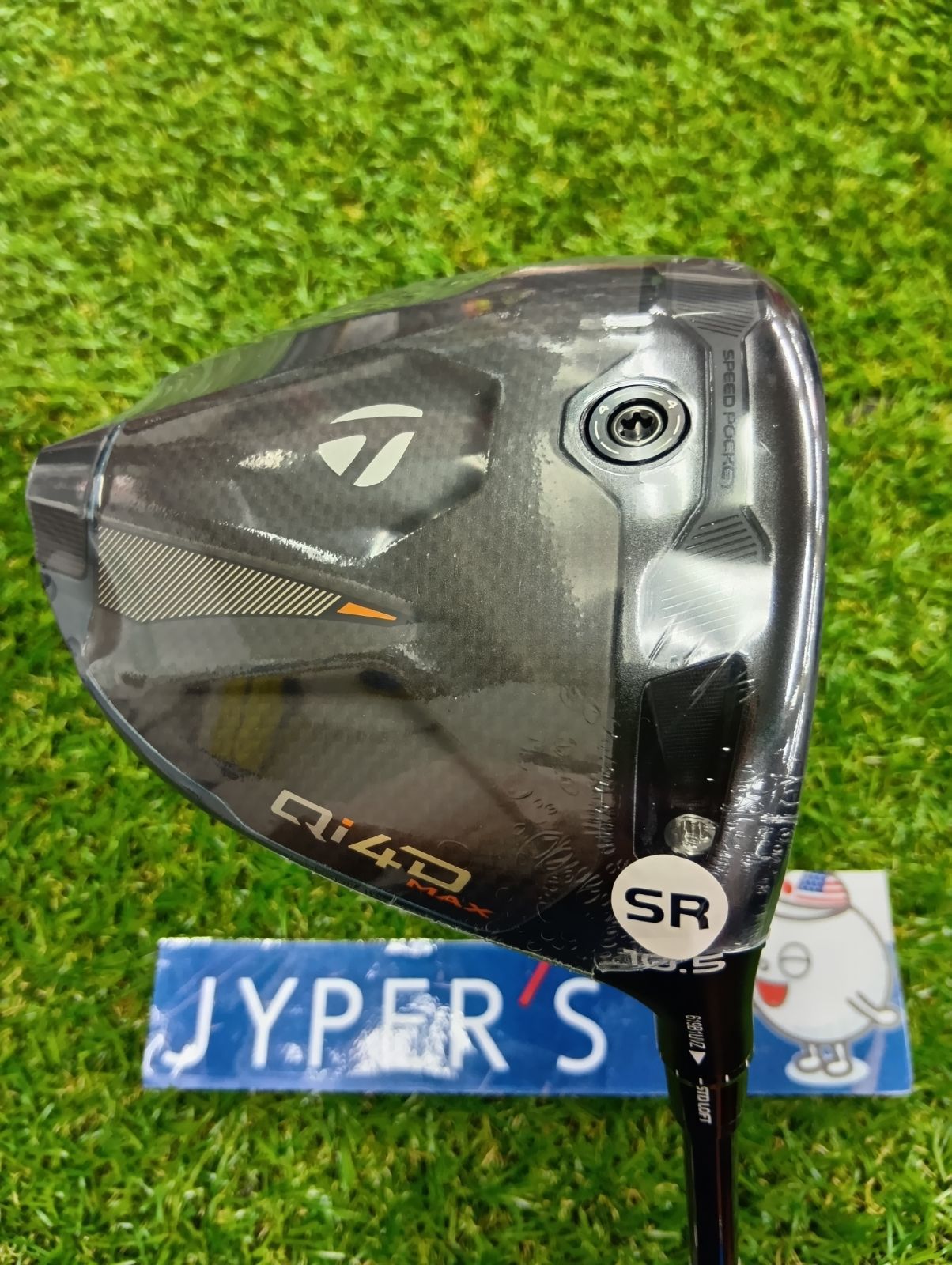 Dr【新品未使用品】【シャフト傷あり商品】テーラーメイド Qi4D MAX DRIVER ドライバー REAX MR50/10.5°/SR/カーボン 2026年モデル 日本正規品 TaylorMade （葛西店）