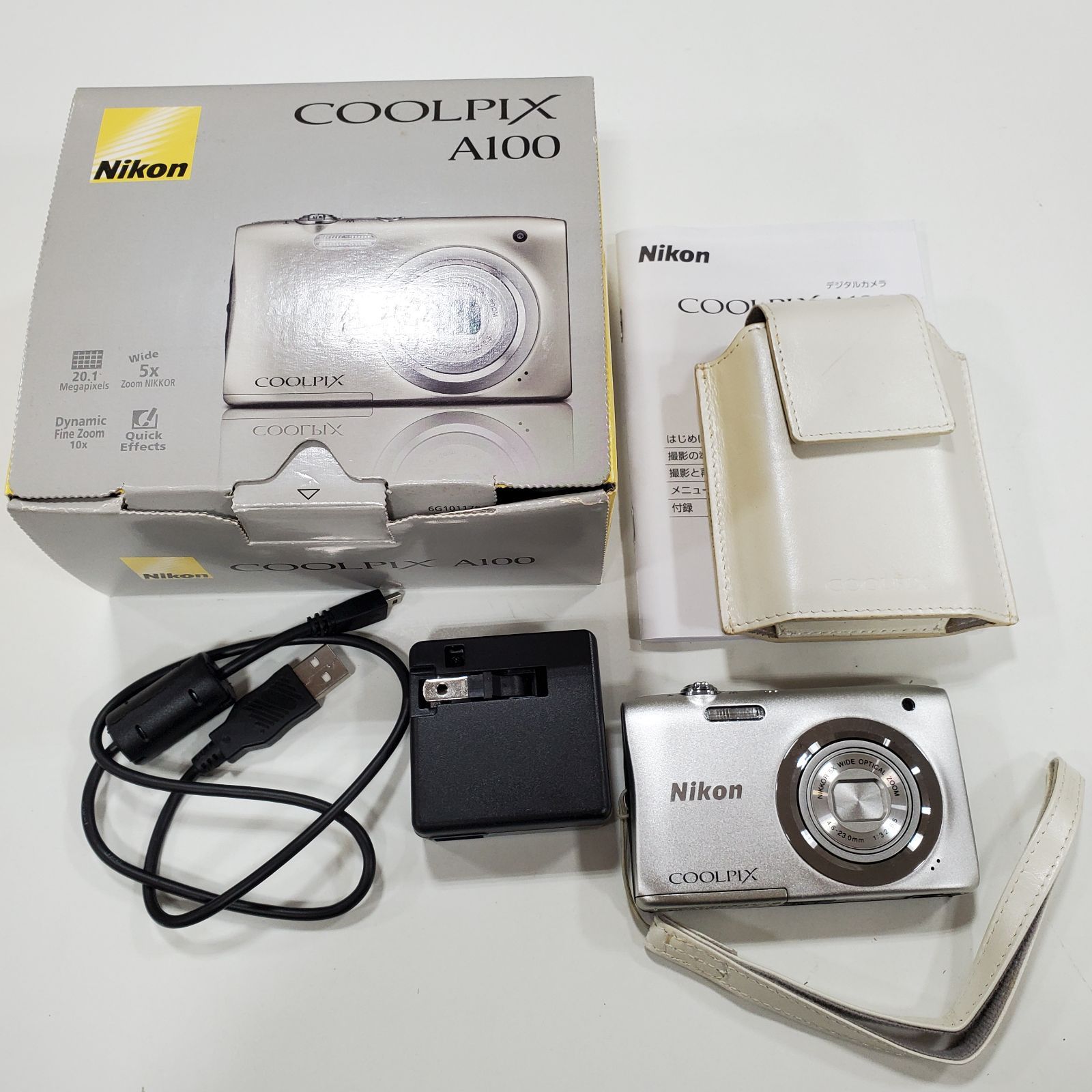 MK286【ER263】ニコン Nikon COOLPIX A100 デジカメ 稼働品 【公式通販】
