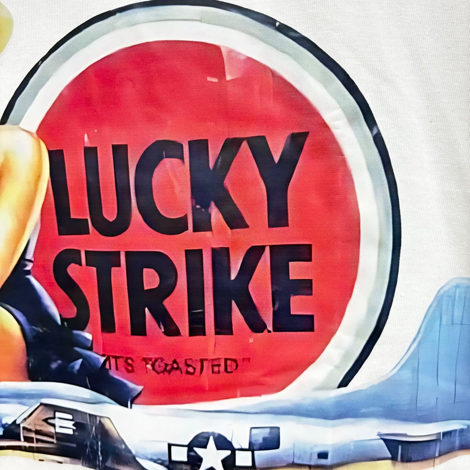 新品 タバコ ラッキーストライク LUCKY STRIKE ピンナップガール T