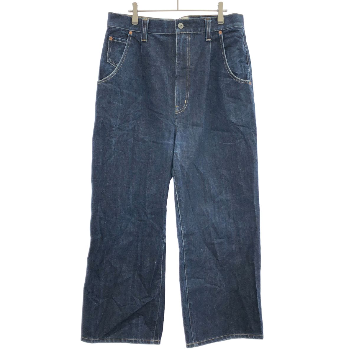 JUNYA WATANABE COMME des GARCONS DENIM ジュンヤワタナベコムデギャルソンデニム 20AW ワイドデニムパンツ XE-P403 インディゴ L