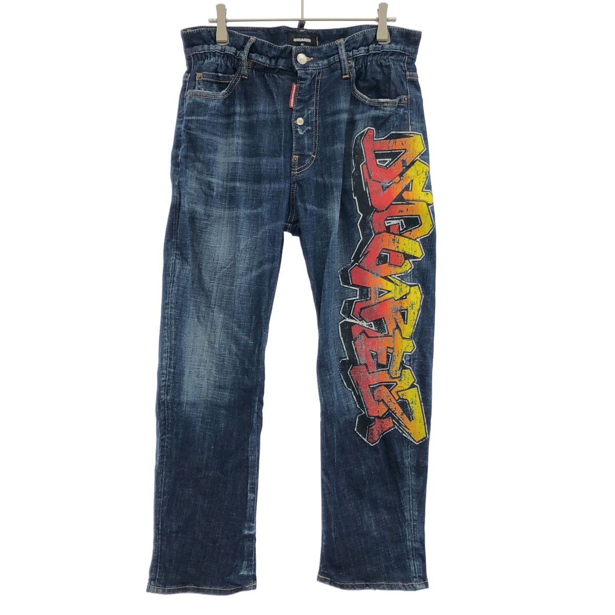 DSQUARED2 ディースクエアード 22SS Big Brother Jean デニムパンツ S74LB1025 S30342 インディゴ 44
