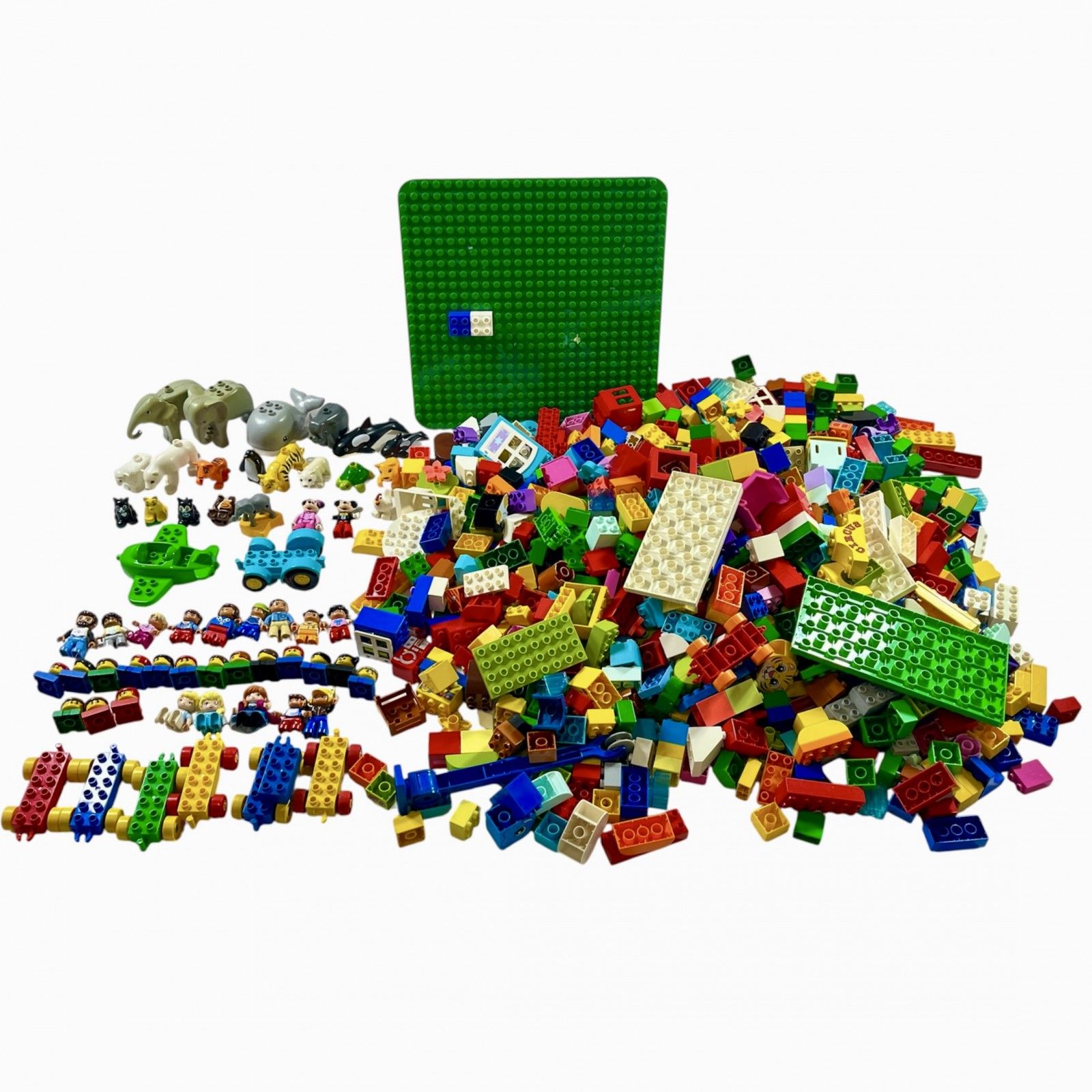 レゴ デュプロ 大量まとめ売り LEGO おしてGO機関車 - メルカリ 【くろ 