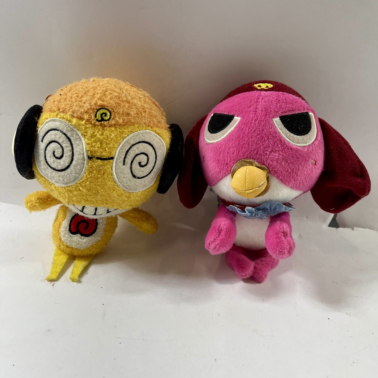 ☆ 希少 レア レトロ ケロロ軍曹 ぬいぐるみ 2点まとめ のんびり 