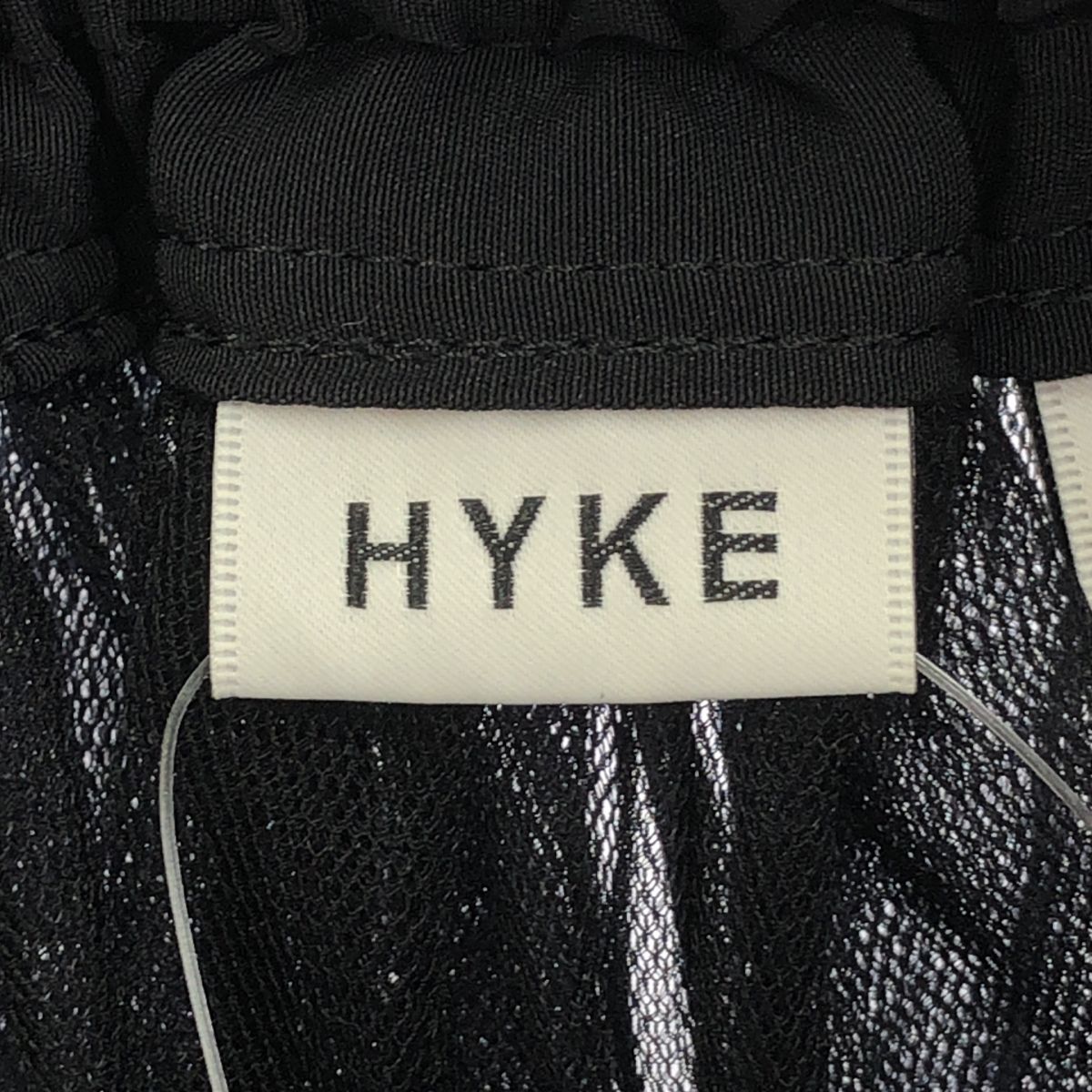 HYKE ハイク 22AW ギャザーチュールスカート 222-14130 ブラック 1