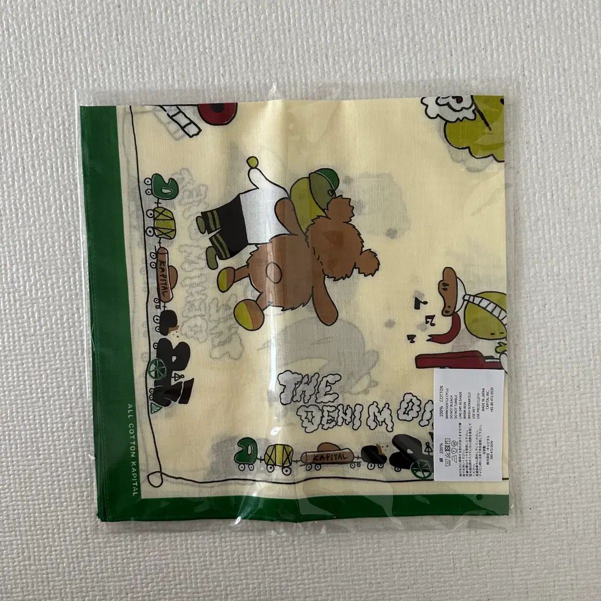 キャピタル カラーLLUD バンダナ ペキッシュ レインボウイ パーク グリーン