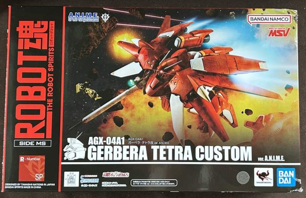 BANDAI SPIRITS ROBOT魂<SIDE MS> 機動戦士ガンダム0083 STARDUSTMEMORY MSV AGX-04A1 ガーベラ・テトラ改 ver. A.N.I.M.E. SP