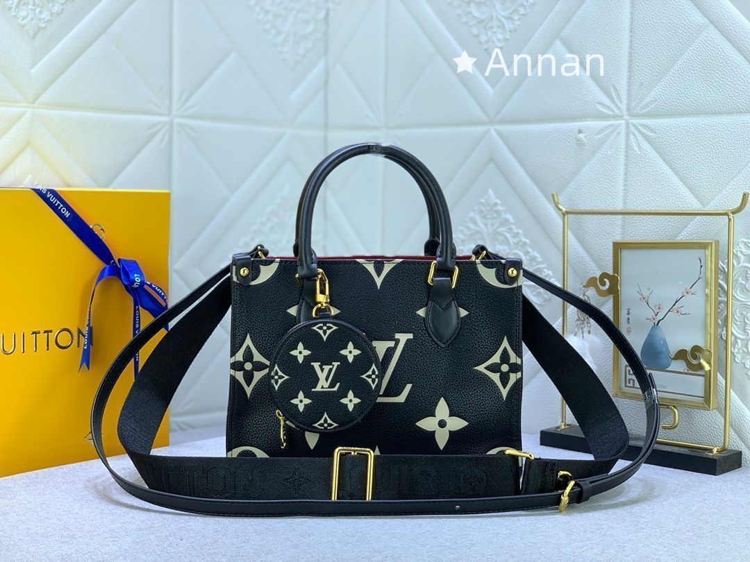 m45659LOUIS VUITTON ルイヴィトン　 ショルダーバッグハンドバッグ オンザゴー PMハンドバッグ