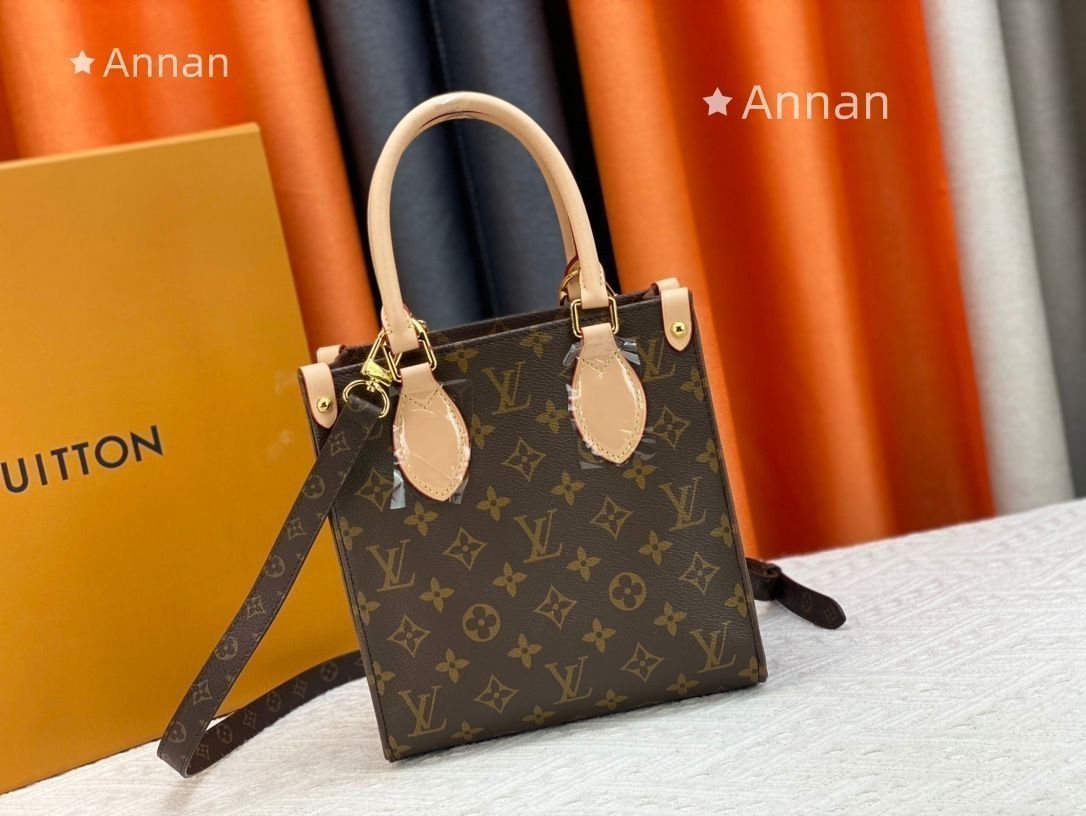 LOUIS VUITTON ルイヴィトン ショルダーバッグ モノグラム サックプラBB 2WAY ブラウン M45847 ユニセックス モノグラムキャンバス 9,800円