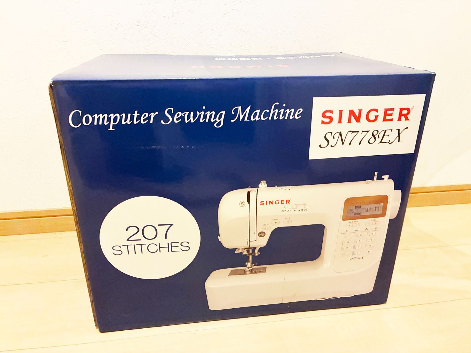 SINGER コンピューターミシン SN778EX　新品・未開封