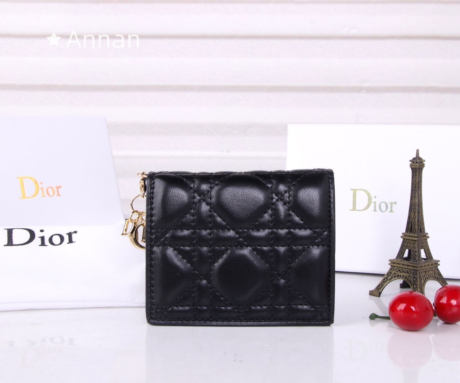 限界価格 Christian Dior クリスチャンディオール 折り財布 小銭入れ