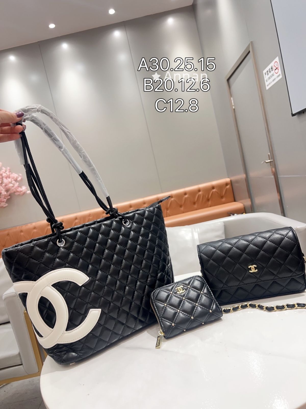 最終値下げ 美品 CHANEL シャネル トートバッグショルダーバッグ 財布 3点セット