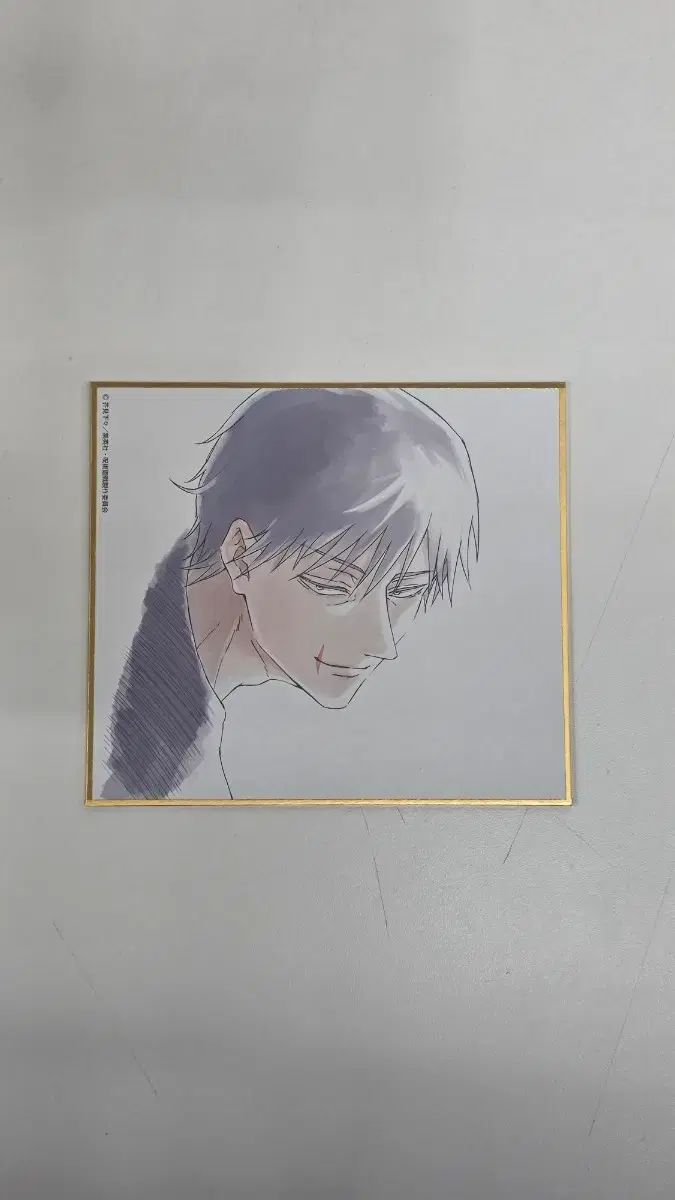 呪術廻戦 展示会 ビジュアル色紙 甚爾 出品