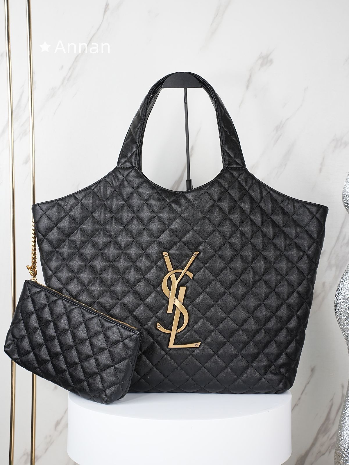 最終値下げ！レディース YSL Yves Saint Laurent イヴサンローラン トートバッグ