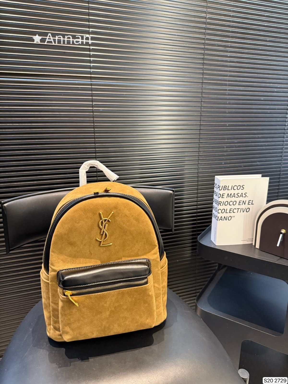 激レア 極美品 良品 レディース YSL Yves Saint Laurent イヴサンローラン リュック バックパック