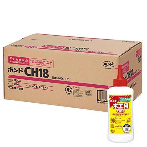 コニシ 【箱売り】 ボンド 木工用接着剤 CH18 500ｇ 10本入り(沖縄・離島の方発送不可）) dc3d72a8