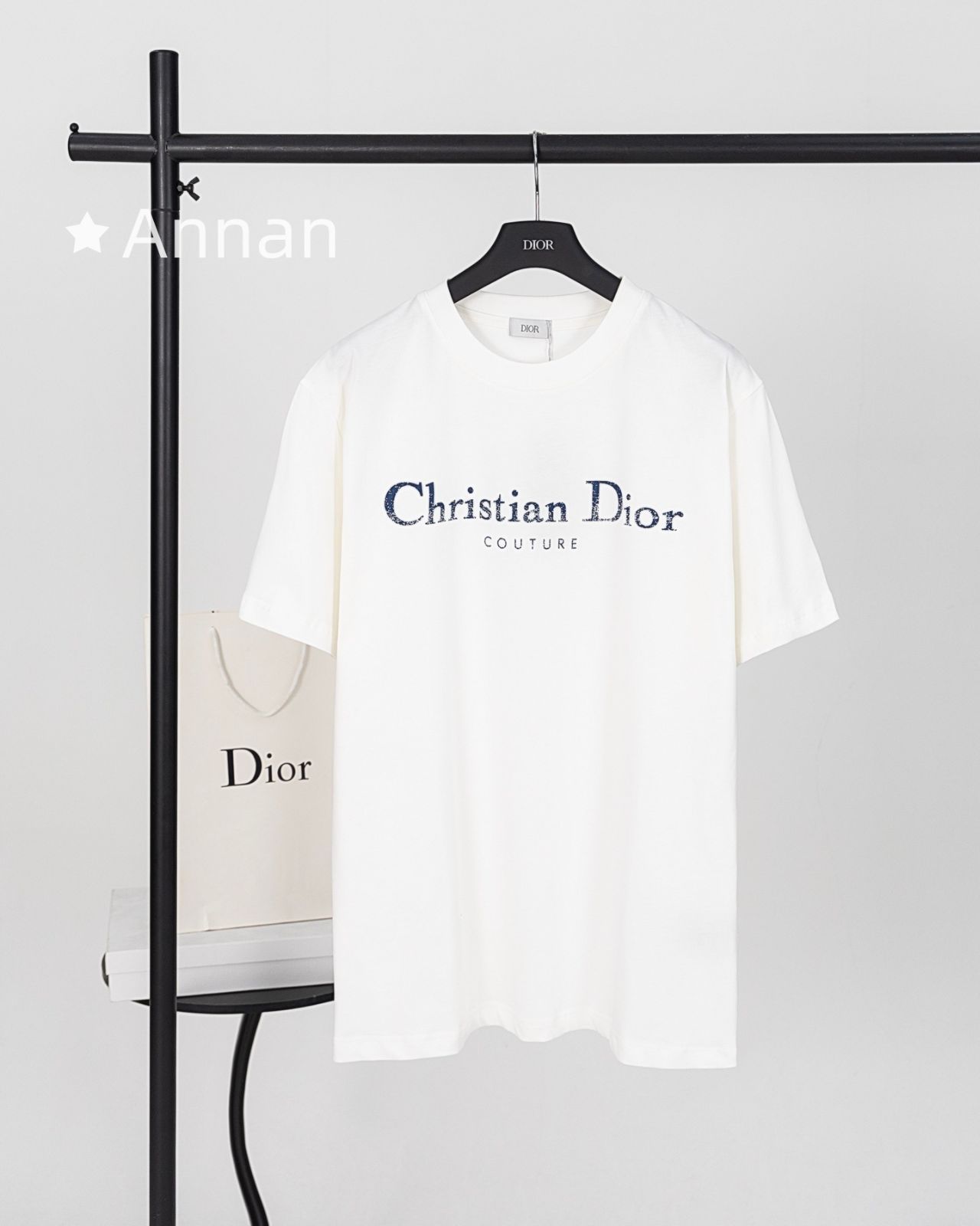 送料無料 超美品 Christian Dior クリスチャンディオール Tシャツ　半袖　夏服　トップス 男女兼用