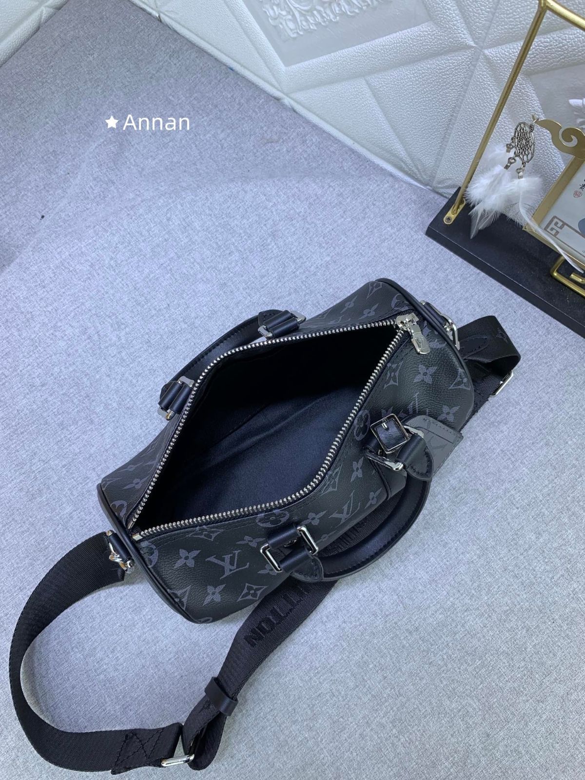状態良 LV LOUIS VUITTON ルイヴィトン バッグ メンズキーポル?バンド
