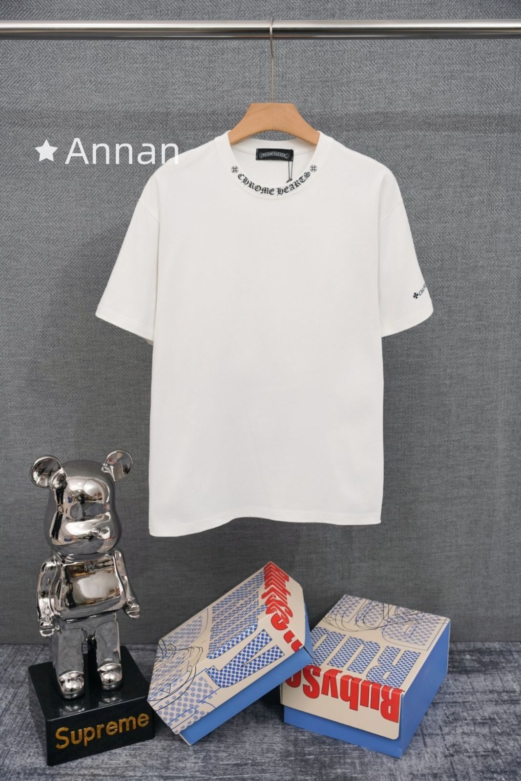 実用性 【極美品】CHROME HEARTS クロムハーツ Tシャツ 半袖 夏服 トップス 男女兼用