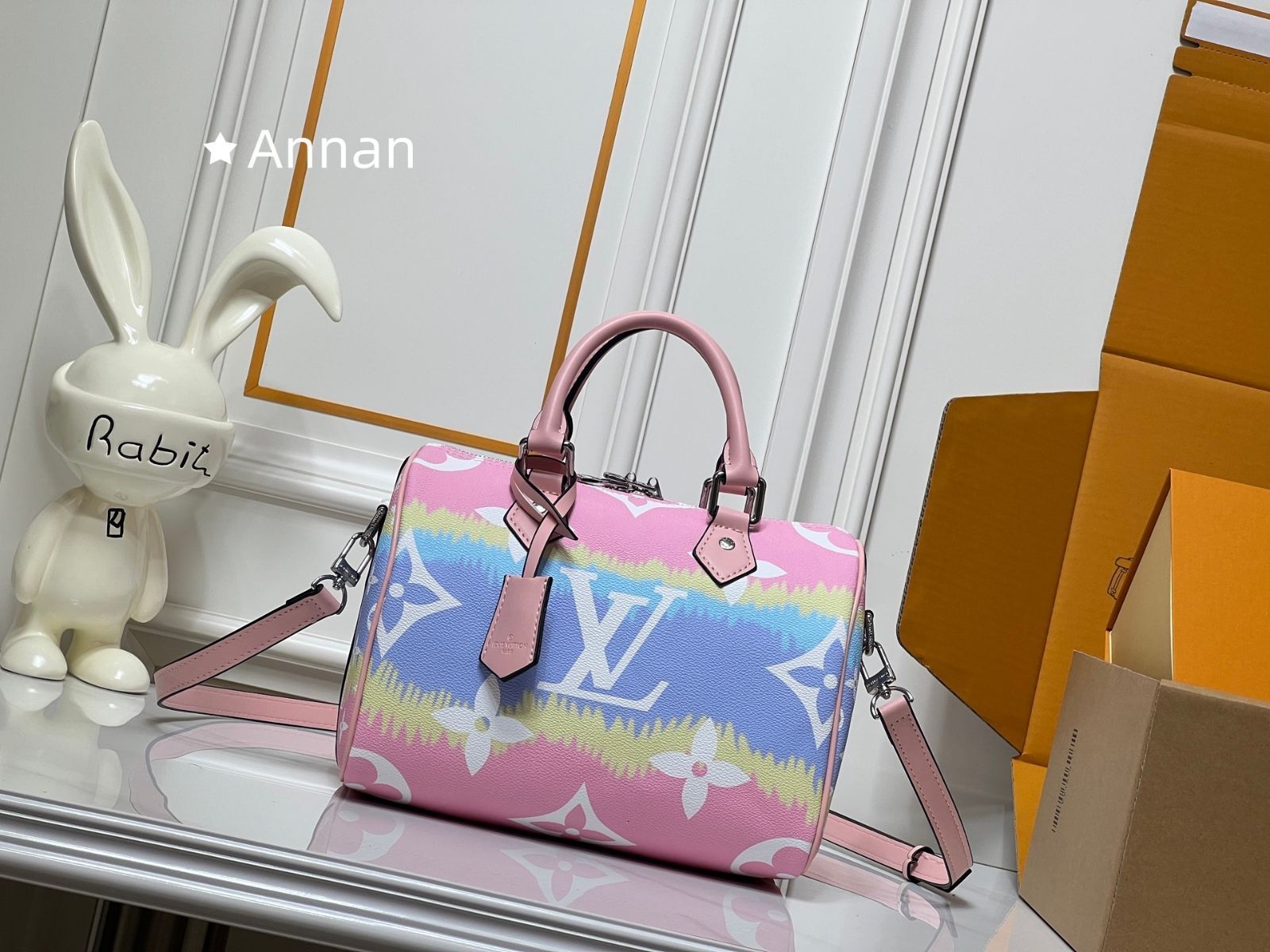 実用性 【極美品】 LOUIS VUITTON ルイヴィトン バッグ スピーディ バンドリエール25 LVエスカル ハンドバッグ 10,500円