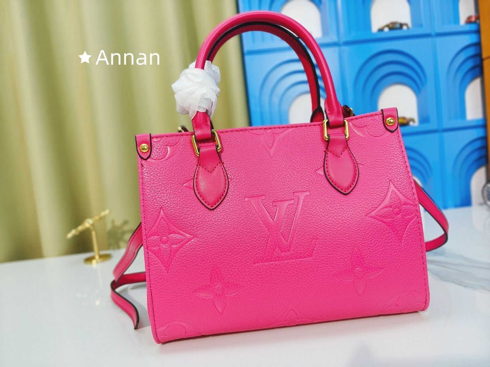 状態良 期間限定☆ LOUIS VUITTON ルイヴィトン ンザゴー PM トートバッグ レディース本革