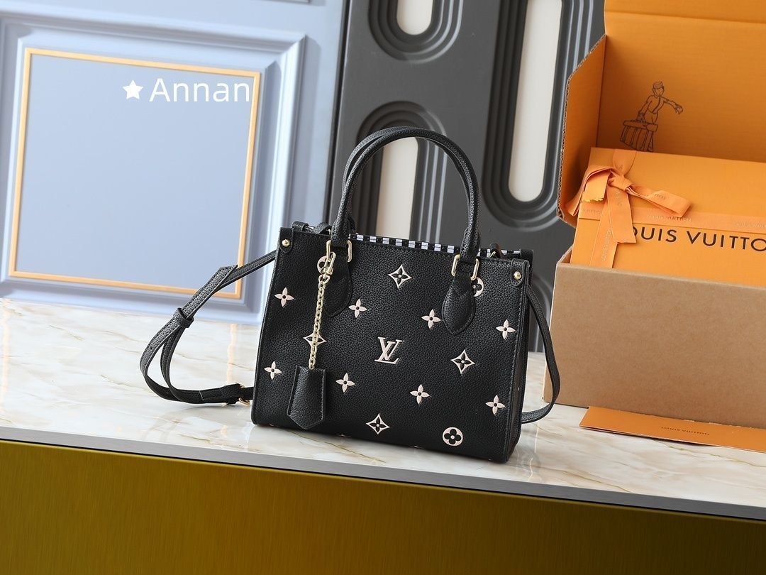 美品★極美品 LOUIS VUITTON ルイヴィトン ンザゴー PM トートバッグ レディース 本革