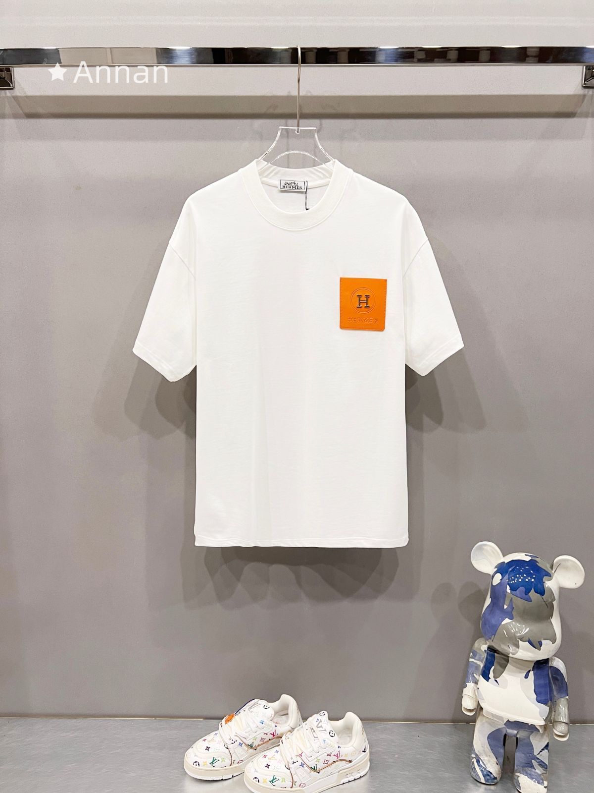 【未使用品】最終値下げ 新品！HERMES エルメス 半袖　夏服　トップス 男女兼用