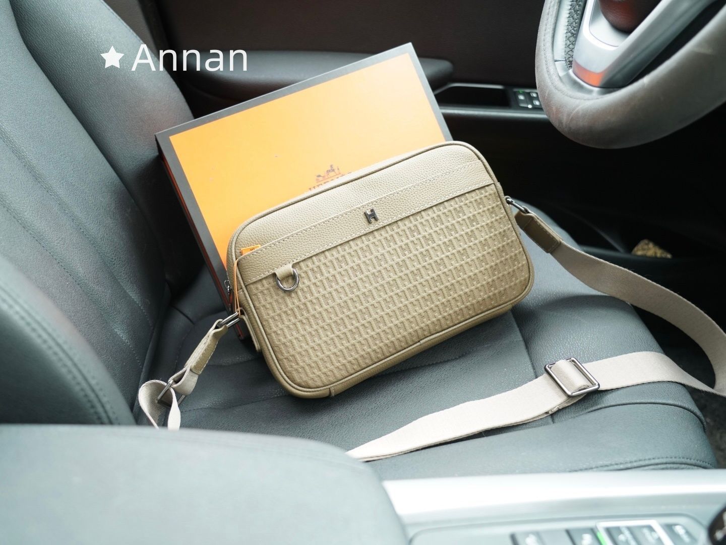 【最終値下げ】 美品 メンズ HERMES エルメス ショルダーバッグ