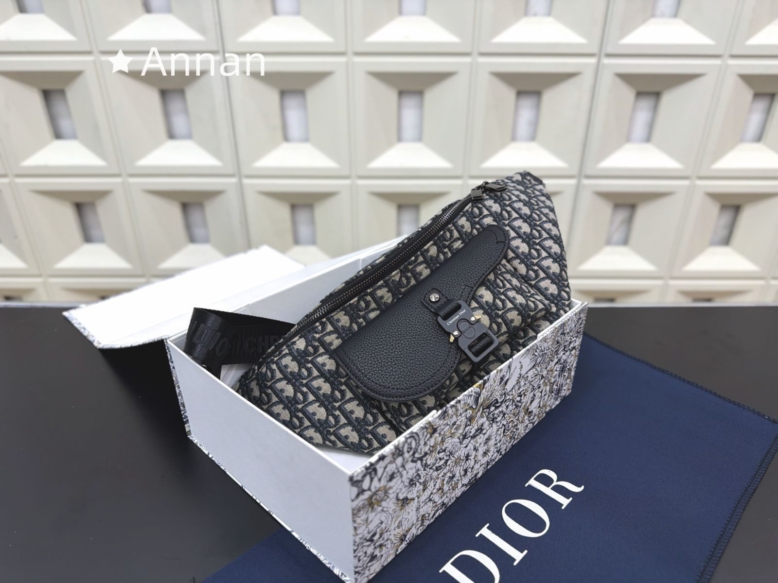 【限定】送料無料 メンズ Christian Dior クリスチャンディオール バッグ ウエストポーチ
