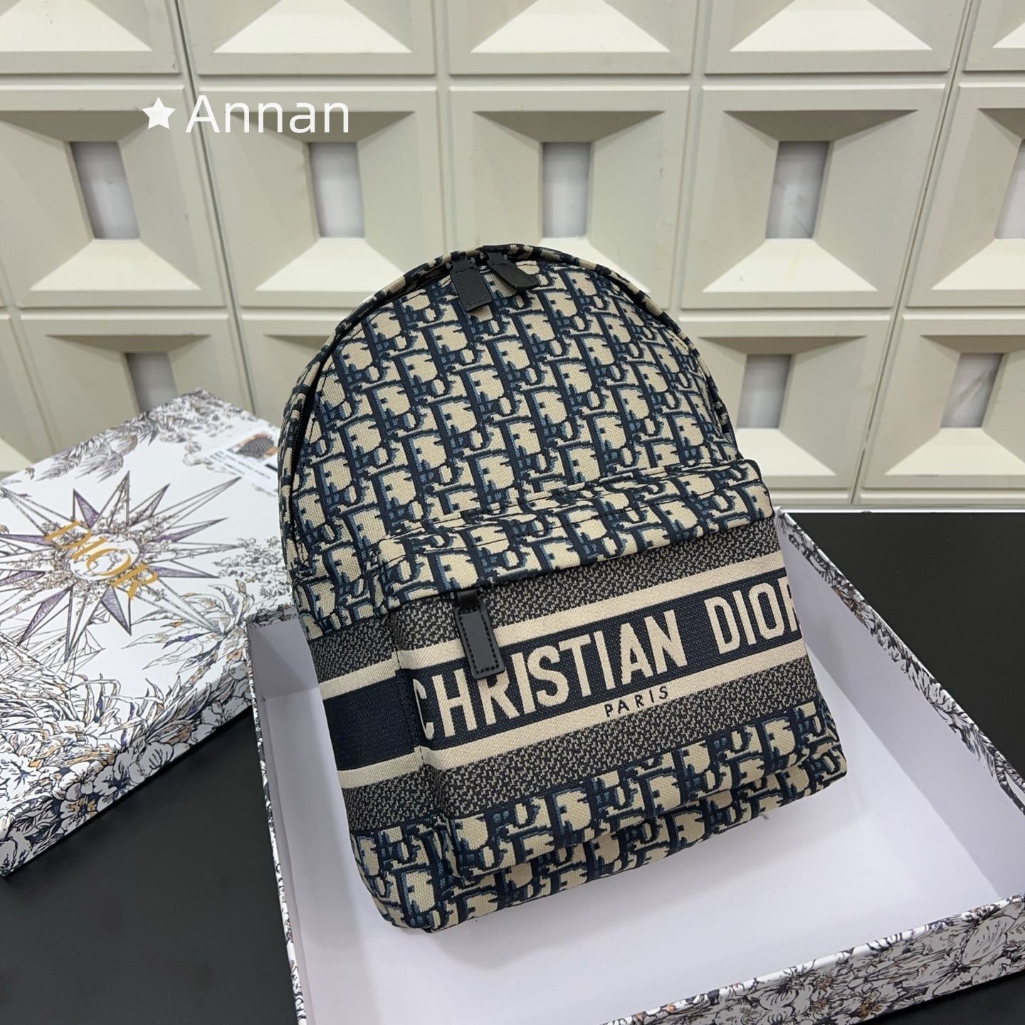 【希少品】綺麗 メンズ Christian Dior クリスチャンディオール リュック バックパック