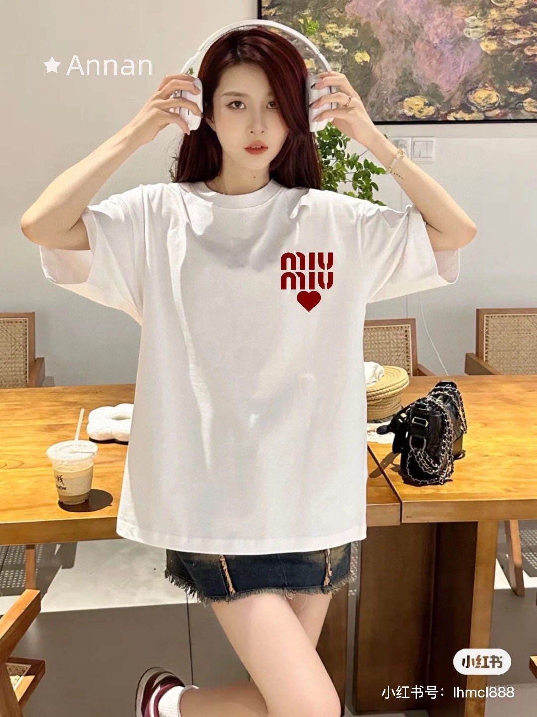 特価】超美品 限定品 限界価格MIUMIU ミュウミュウ Tシャツ 半袖 夏服