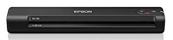 【中古】 EPSON エプソン スキャナー ES-50 (モバイル A4 USB対応 ブラック)