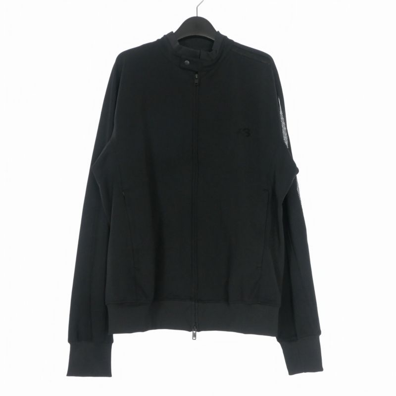 ワイスリー Y-3 ヨウジヤマモト 25SS M 3S TT トラックジャケット ブルゾン 長袖 M ブラック 黒 JN4988