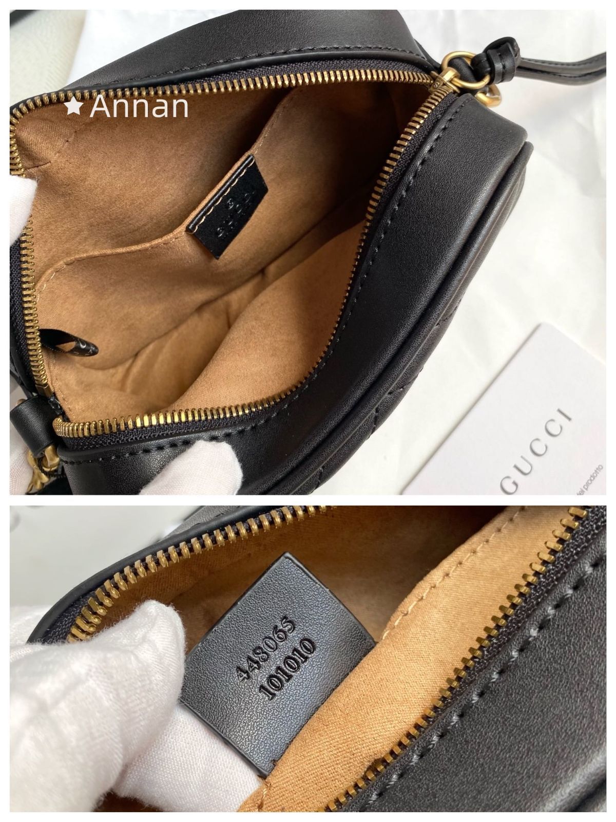 新品に近い 新型 人気 GUCCI (グッチ) GGマーモント ショルダーバッグ