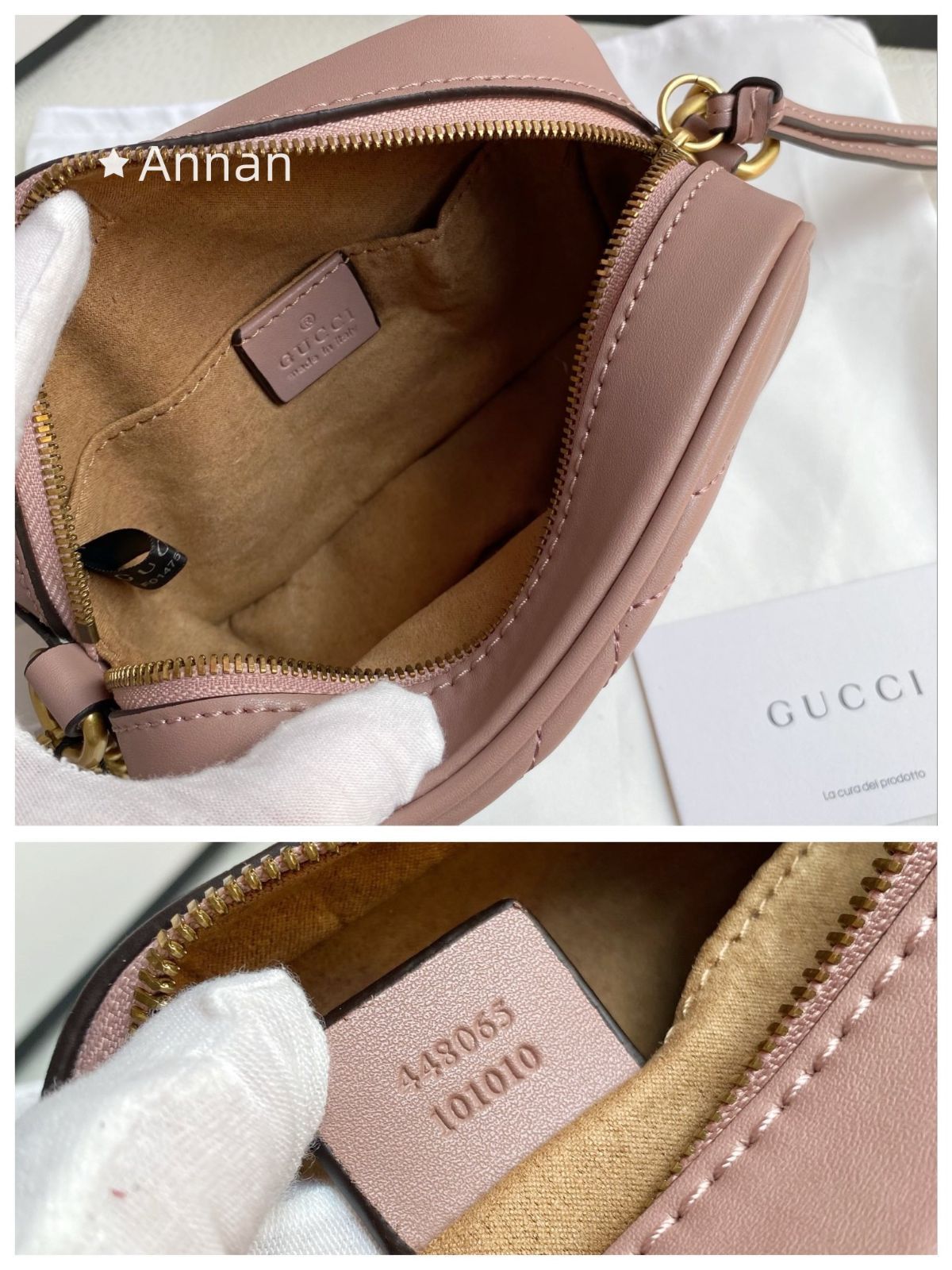 使用少 極美品 人気 GUCCI (グッチ) GGマーモント ショルダーバッグ