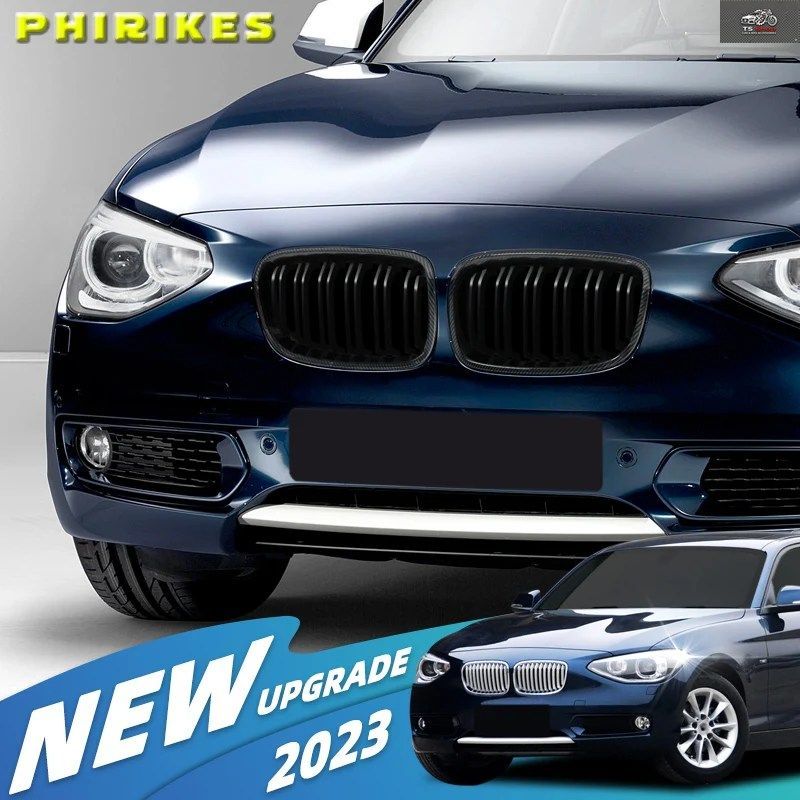 BMW 1シリーズ F20 F21 11-14 車用グリル フロントキドニーグリル デュアルスラット ダブルライングリル（一部モデル）