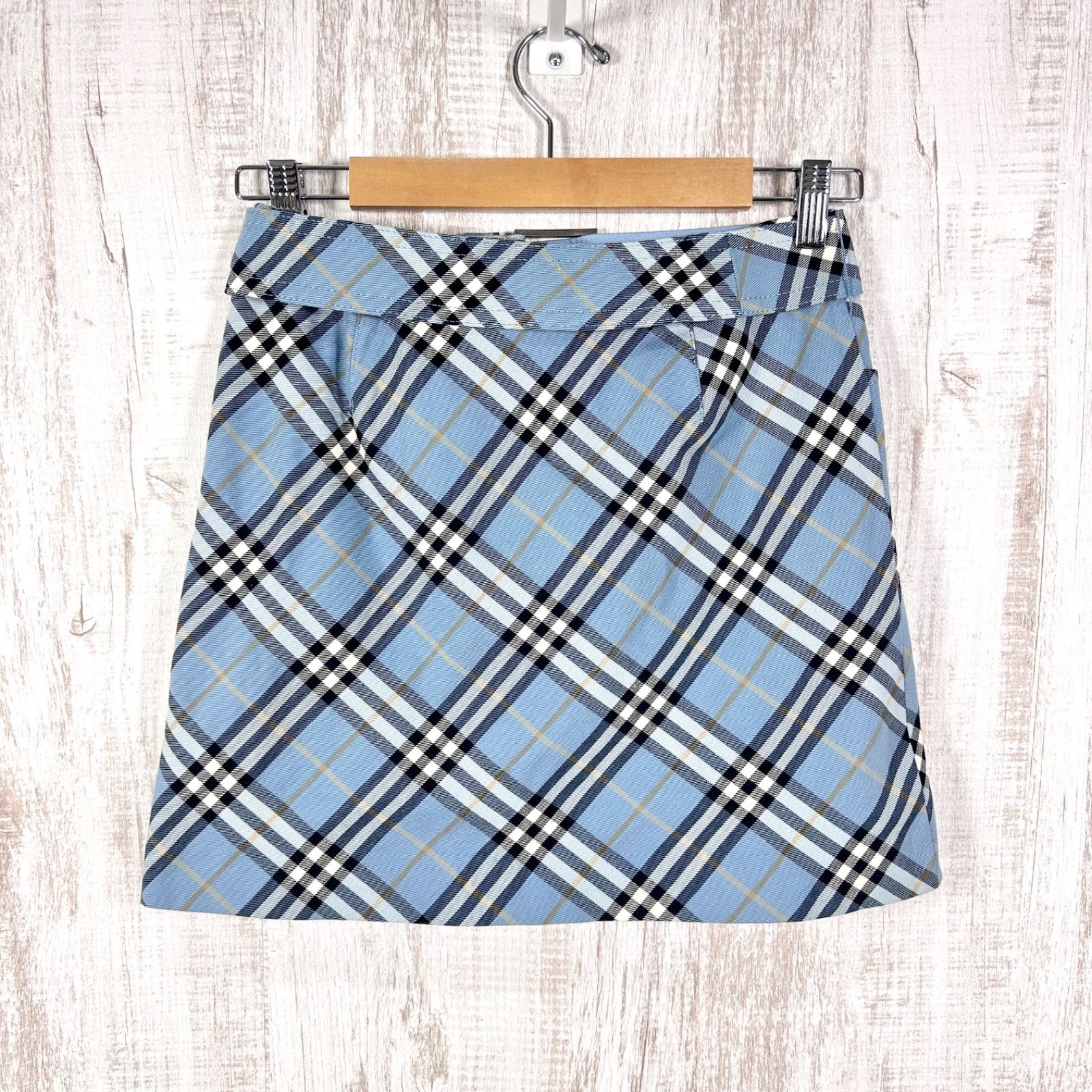 美品 レア 00s BURBERRY BLUE LABEL バーバリーブルーレーベル ベルト