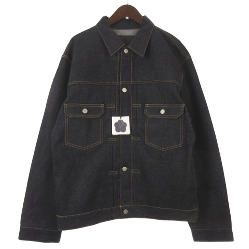 桃太郎ジーンズ MOMOTARO JEANS タグ付き デニム ジャケット M002STID4S インディゴ XL