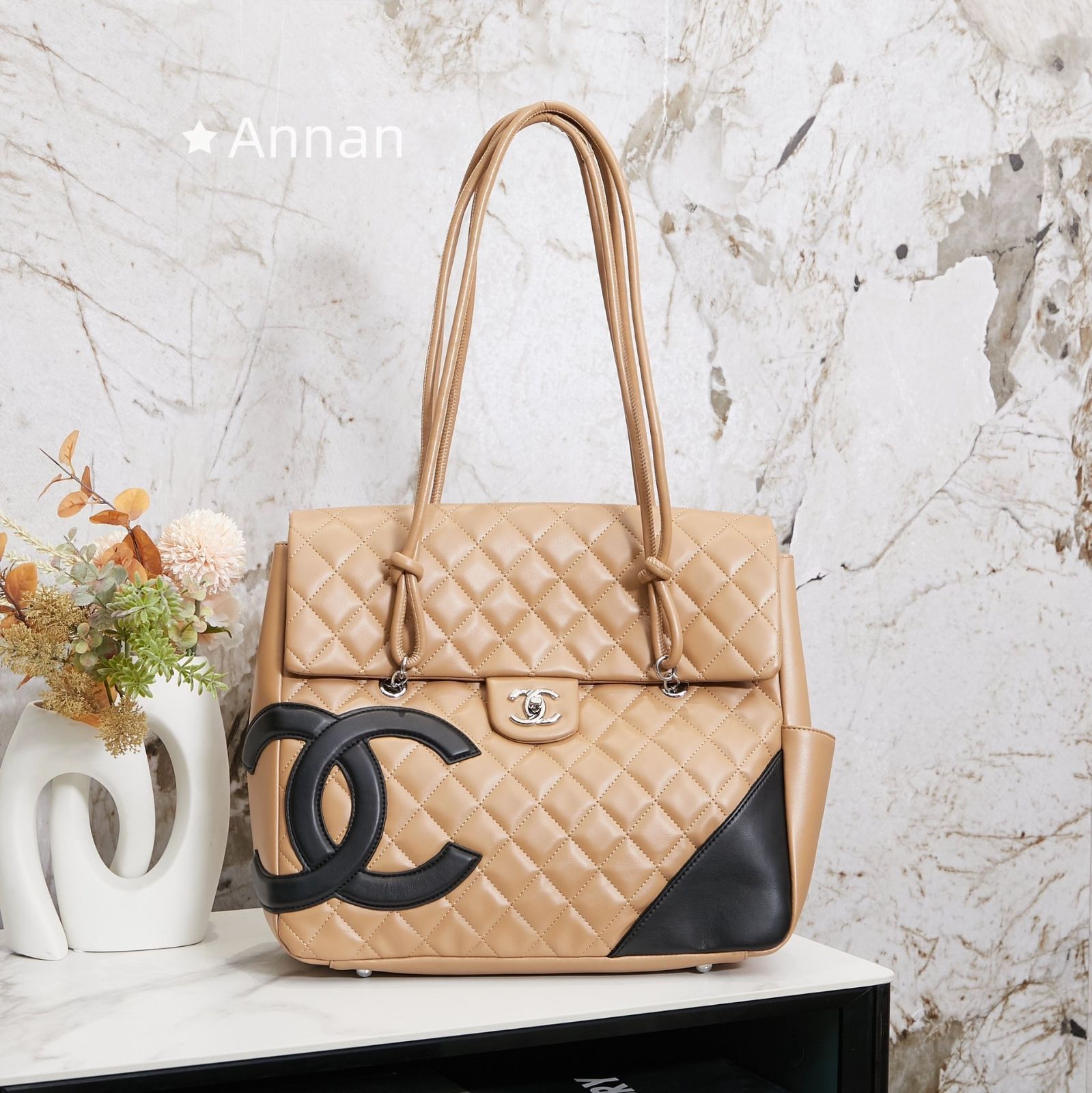 最終値下げ 新品 本革 レディース CHANEL シャネル トートバッグ