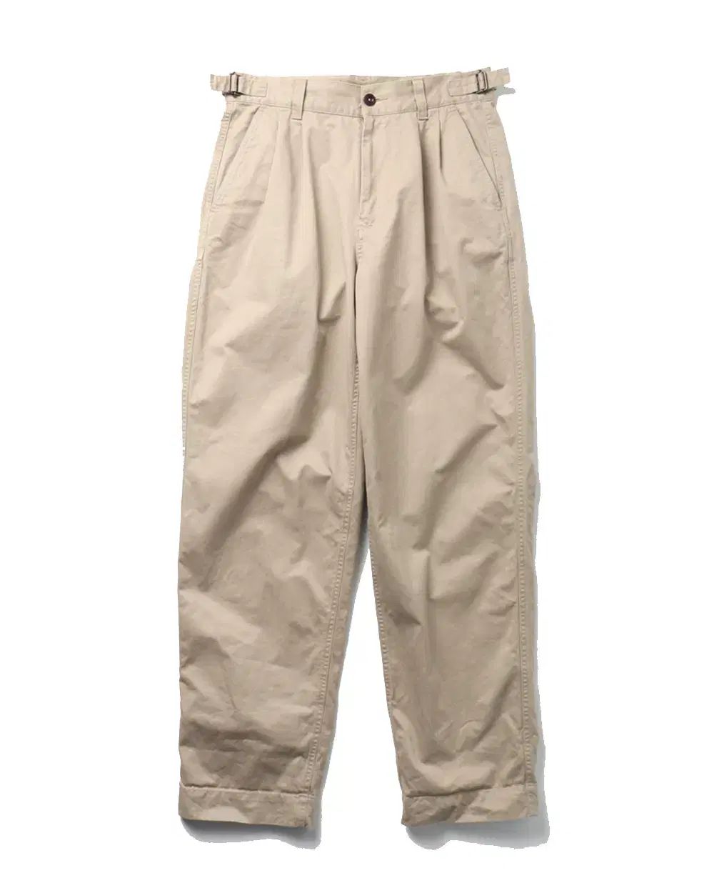 MHL ウォッシュド チノコットンパンツ