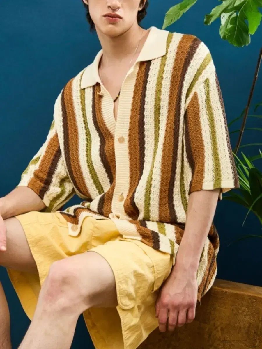 TIME HOMME ニット 半袖カーディガン 出品
