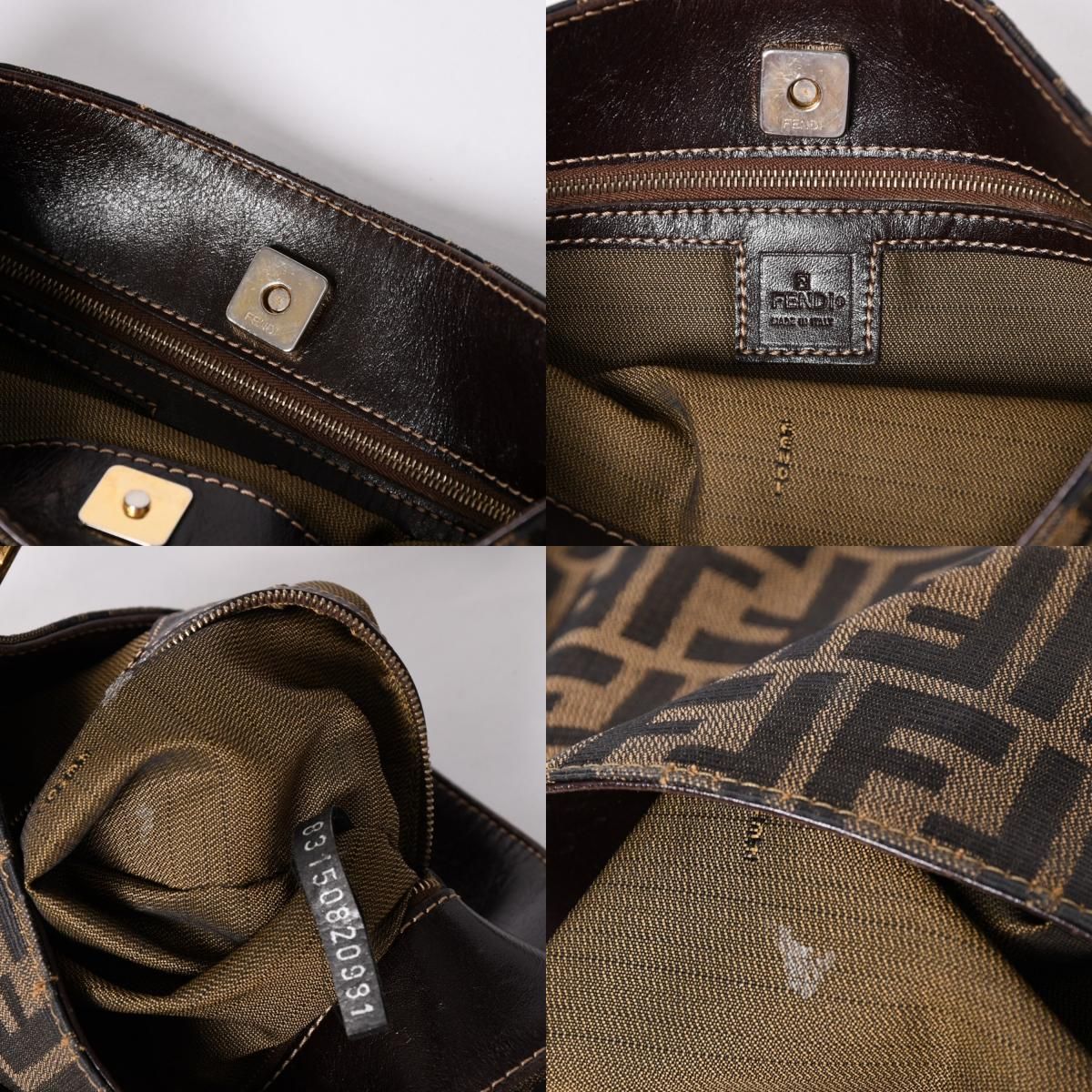 FENDI フェンディ ズッカ柄 Shoulder Bag ショルダーバッグ
