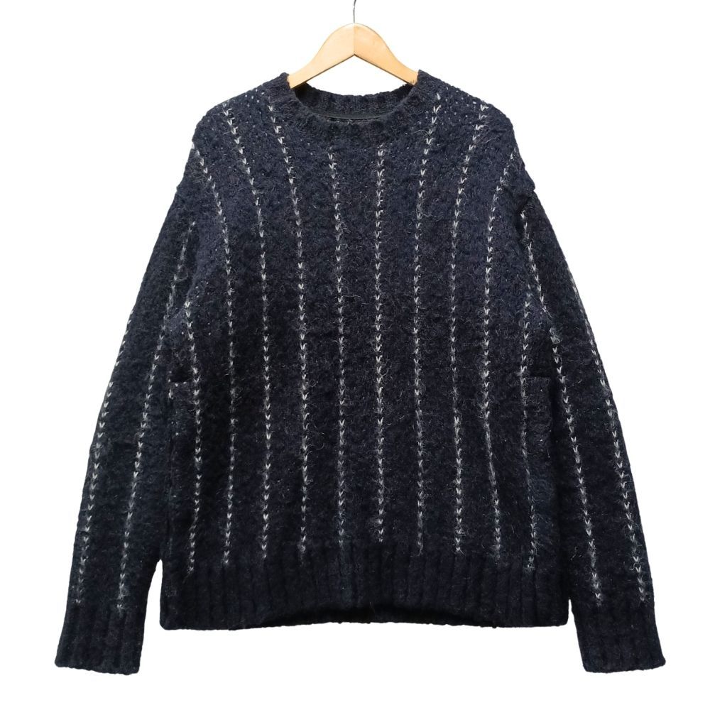 SACAI サカイ 23-03202M ジャガード ニット プルオーバー セーター