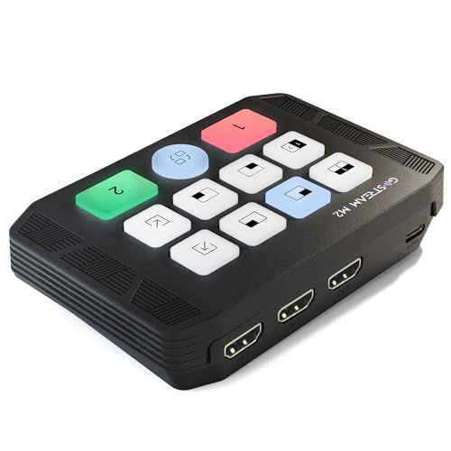 Osee GoStream M2 ストリーミング用キャプチャーカード 、 ストリームスイッチ付きデュアル 4K HDMI 入力キャプチャーカード ビデオキャプチャーカードkk 1748a068
