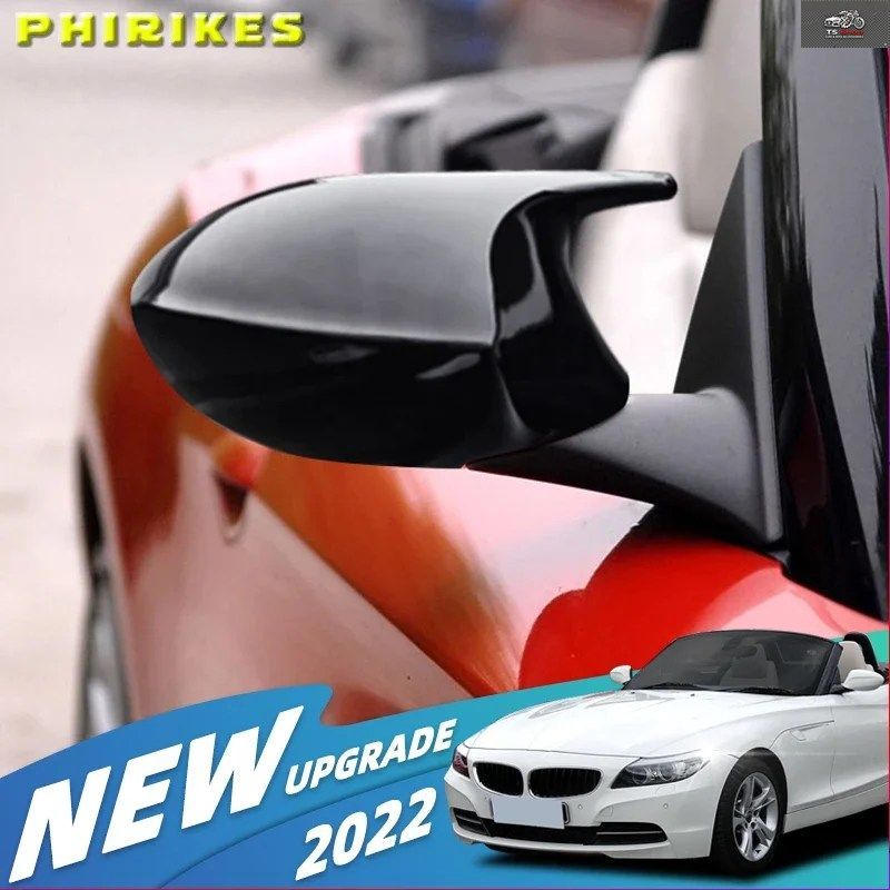 カーボンファイバー製サイドミラーカバー、ウイング型サイドミラー、BMW E89 Z4 コンバーチブル 2009-2016 車用