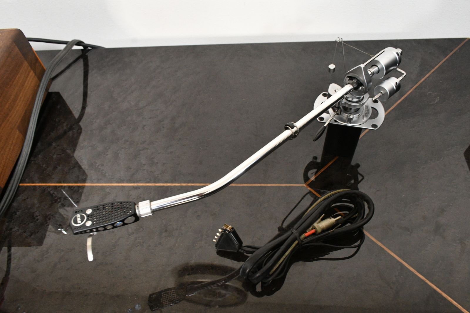 SME 3012 トーンアーム ケーブル、ヘッドシェル付き 動作美品