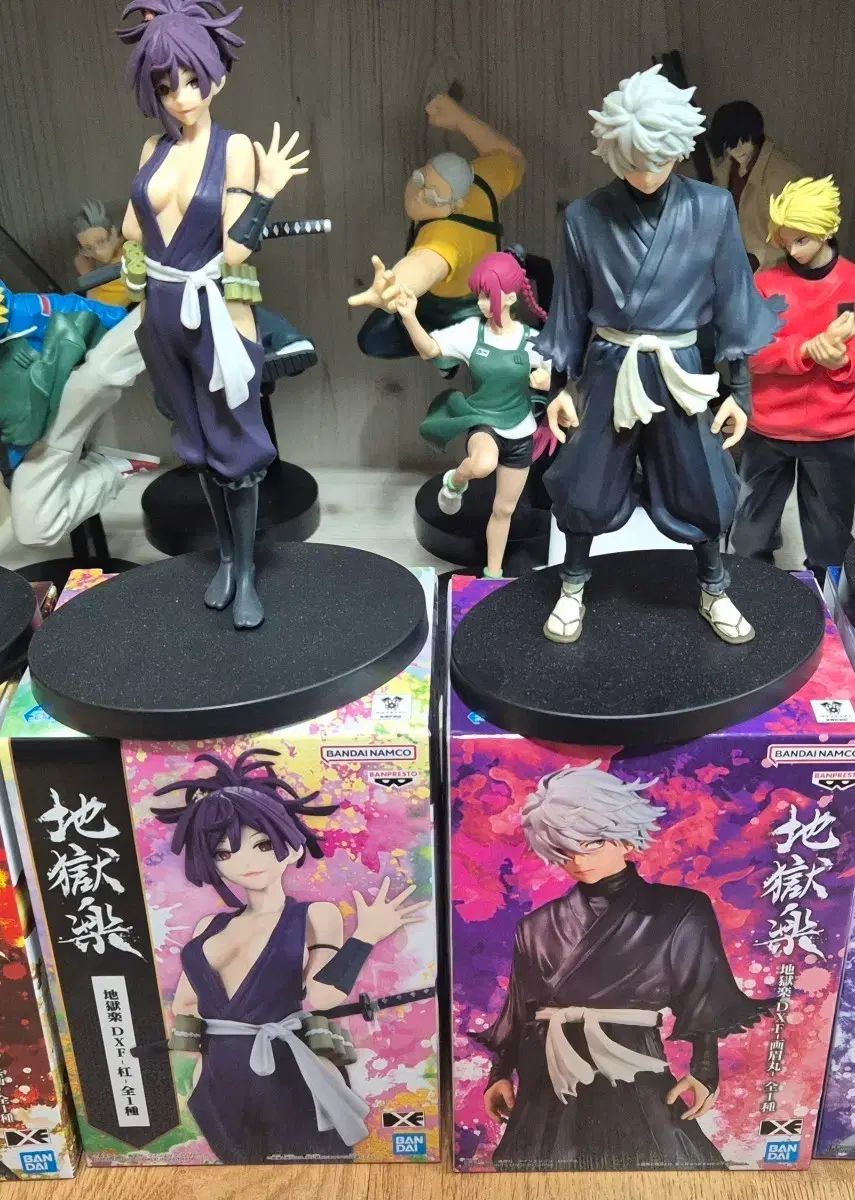 バンダイ 地獄楽 DXF フィギュア 2種