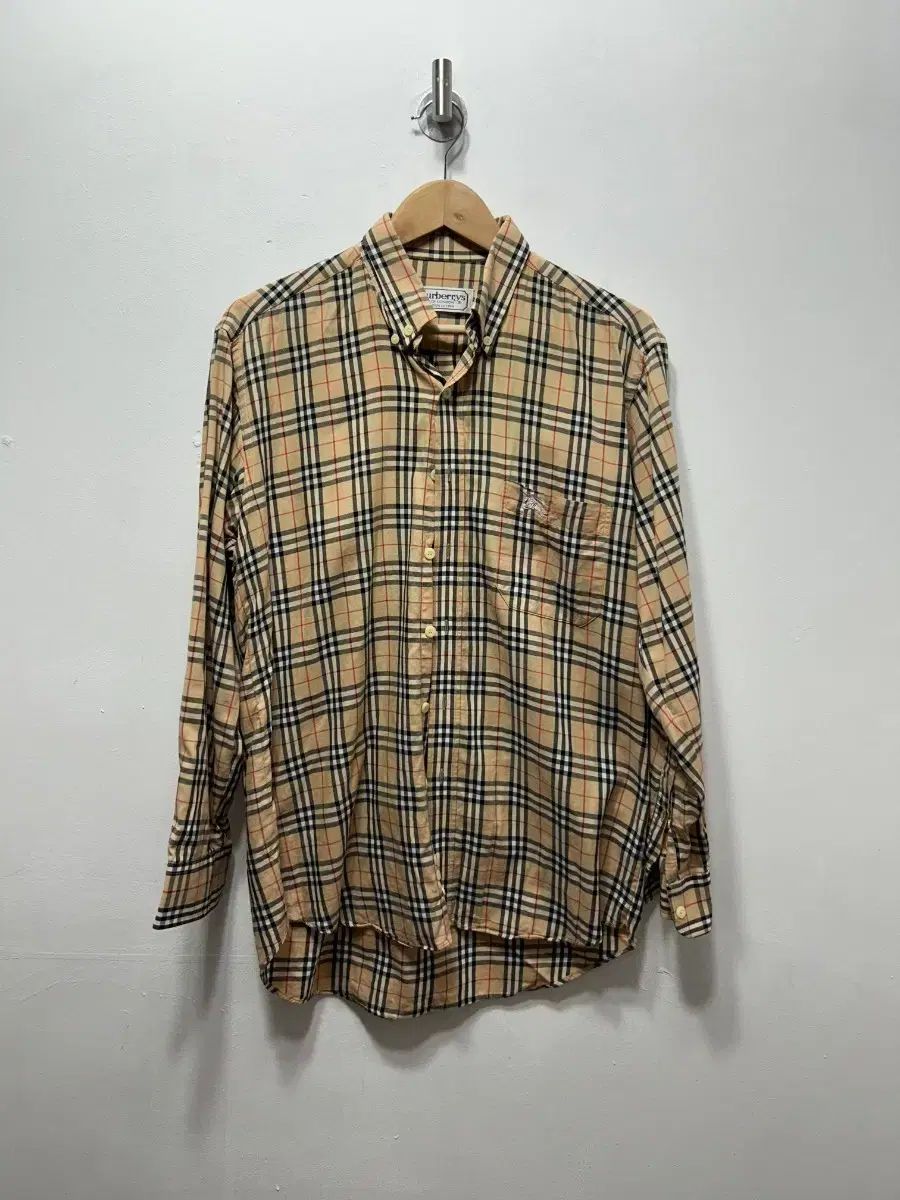 バーバリーチェッククラシック 長袖シャツ XL
